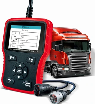 Диагностический сканер для тяжелых дизельных грузовиков версии V3.0, считыватель кодов Freightliner Cummins