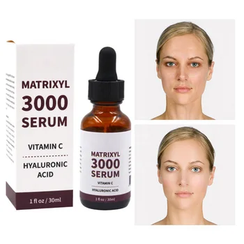Matrixyl Hyaluronic Acid 3000 Сыворотка с Витамином С Для уменьшения солнечных пятен и морщин Сыворотка для лица 30 мл Уход за лицом