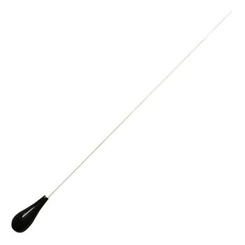 20X Дирижерские палочки, имитация агатовой ручки Дирижерская палочка для оркестра Музыкальные палочки (черный)