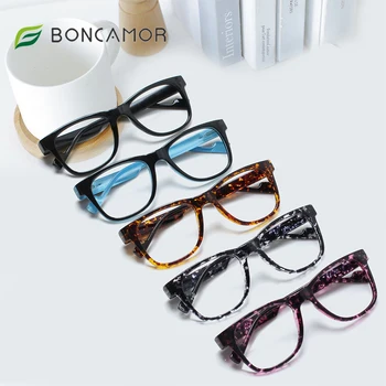 Boncamor 2022 Новые Очки для чтения, блокирующие синий свет, мужские и женские модные очки с защитой от ультрафиолета, компьютерные очки по рецепту