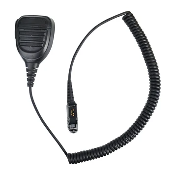 Портативный Динамик Микрофон Плечевой Микрофон для Motorola Walkie Talkie XiR P6600 XiR P6628 DP2000 DEP550 TETRA MTP3200 XPR3300