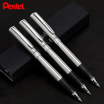 Япония Pentel Gel K600 Ретро Цвет, ограниченная серия, металлический держатель для ручек, ощущение тяжести в руке, Низкий центр тяжести, Высокая Черная водяная ручка
