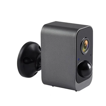 WIFI Камера видеонаблюдения с Батарейным питанием, Беспроводная камера Видеонаблюдения IP66, Водонепроницаемая IP-камера, Наружный монитор безопасности