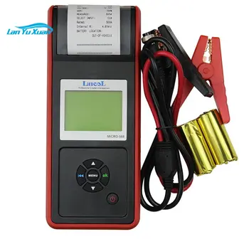 Горячий автомобильный диагностический инструмент digital 12v EFB GEL AGM car battery load tester Micro 568