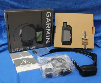 Сенсорный дисплей Garmin Alpha 200i Handheld/TT 15x с ошейником для отслеживания устройств для собак