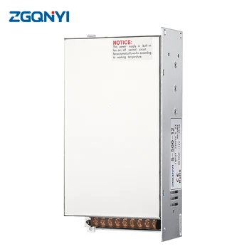 ZGQNYI 500 Вт Источник Питания Трансформатор тока переменного тока в постоянный 12 В SMPS Высокой Эффективности Грузоподъемности для промышленного оборудования управления