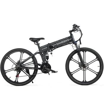 Алюминиевый сплав ebike 500 Вт Высокоскоростной бесщеточный мотор-редуктор складной электрический велосипед
