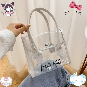 Прозрачная сумка с рисунком аниме 