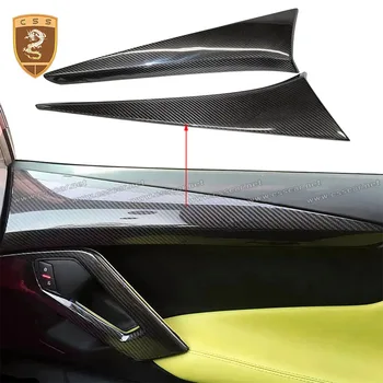 Внутренняя отделка дверей из сухого углеродного волокна в стиле OEM Для Lamborghini Aventador LP700, Детали для внутренней отделки дверей автомобиля