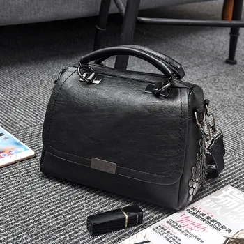 MONNET CAUTHY Новые поступления, сумка для женщин, модная мягкая сумка из искусственной кожи на молнии, однотонные черные сумки через плечо