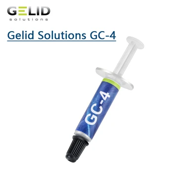 Шприц GELID GC-4 Для отвода тепла, Силиконовая термопластика для процессора, Охлаждающая смазка для видеокарты, термопаста