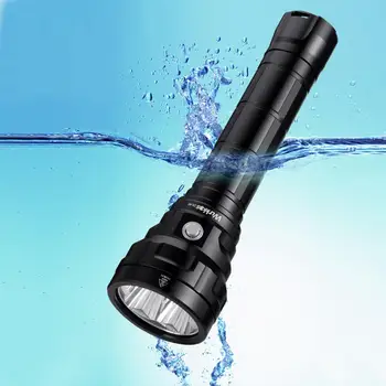 DL40 5000lm Мощный фонарик для Дайвинга, светодиодный подводный IPX8, Водонепроницаемые Фонари, Портативные Фонари для Подводного плавания
