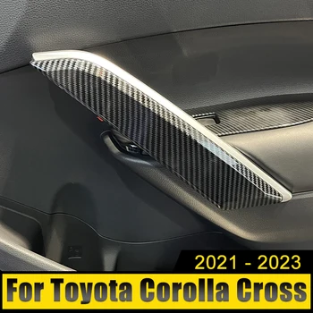 Для Toyota Corolla Cross XG10 2021 2022 2023 Гибридный ABS Автомобильные Ручки Передней Двери, Планки Рамы, Декоративные Накладки, Аксессуары