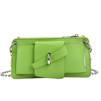 Весенне-летняя женская сумка, различная прямоугольная сумка для мобильного телефона, модная трендовая сумка-мессенджер, сумки