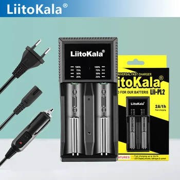 LiitoKala Lii-PD2 Lii-PD4 ЖК-смарт-зарядное устройство 18650 Li-ion 18650 18500 16340 26650 21700 20700 Зарядное устройство