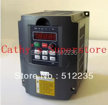 Частотно-регулируемый привод VFD инвертор 4.0KW 4HP 220 В 4 кВт инвертор