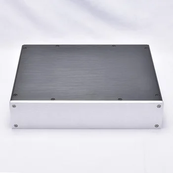 Профессиональное шасси для аудиостудийного усилителя DAC Корпус Алюминиевый Блок питания DIY AMP Project W320 H70 L248