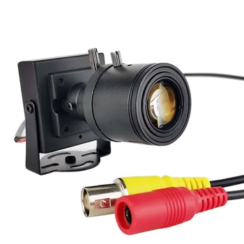 6-22 мм Регулируемый Варифокальный Объектив 700TVL CCD-камера или 1000TVL/700TVL CMOS CCTV Коробка Безопасности Цветная Мини-Камера Для обгона автомобиля