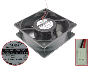 ADDA AQ1224MB-F51 DC 24 В 0.23A 120x120x38 мм двухпроводной Серверный вентилятор охлаждения