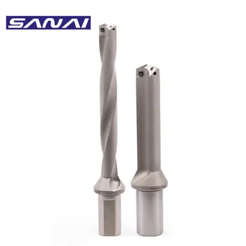 Сверло SANAI Spade 30 35 40 45 50 с прямым хвостовиком для металлической серии, держатель плоского сверла, инструмент для сверления с охлаждающей жидкостью