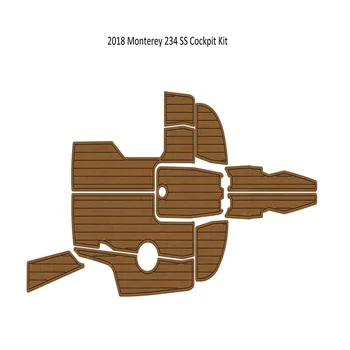 2018 Monterey 234 SS Коврик для кокпита Лодка EVA Пена Палубный коврик из искусственного Тика Напольное покрытие