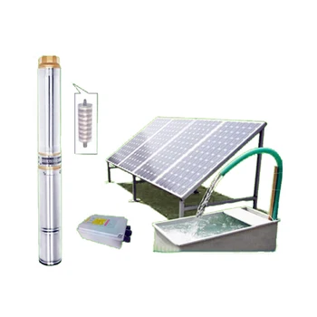 Высококачественный солнечный насос постоянного тока, погружной водяной 3 кВт для орошения, глубокая скважина EMP551