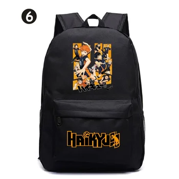 Рюкзак с рисунком аниме Хайкьюу, Унисекс, Повседневный Модный Рюкзак Для подростков, студентов, Повседневный рюкзак для улицы, Школьные сумки