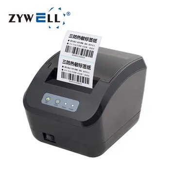 Zywell 3-дюймовый бесконтактный WIFI термопринтер для получения штрих-кода ZY609 с высоким разрешением
