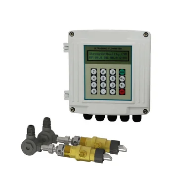 RS485 Modbus Аналоговый ультразвуковой расходомер охлажденной воды Цена Ультразвукового расходомера для сверхчистых жидкостей