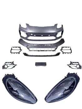 Передний задний бампер объемный обвес для Porsche Paramera модифицированный 970 971 GTS Turbo решетка радиатора Фара задний фонарь