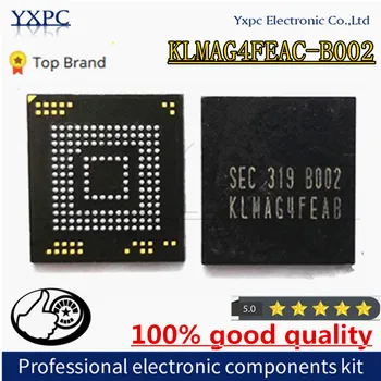 Микросхема IC флэш-памяти KLMAG4FEAC B002 KLMAG4FEAC-B002 EMMC объемом 16 ГБ с шариками