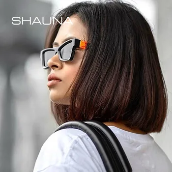 Солнцезащитные очки SHAUNA в стиле Ретро 