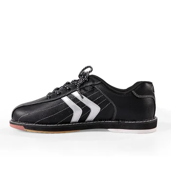 Обувь для боулинга Унисекс с противоскользящей подошвой, спортивные кроссовки, мужская женская дышащая обувь для тренировок, большой размер Eu38-46