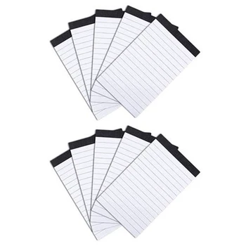 10 Шт Блокнот для Рукописного Ввода Mini Pocket Notebook Refill A7 Memo Book С 30 Листами Канцелярских Принадлежностей на подкладке