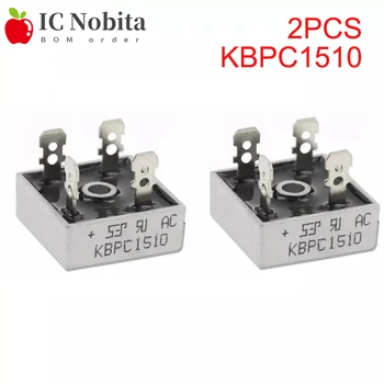 2ШТ KBPC1510 15A 1000V Мостовой выпрямитель Новый IC