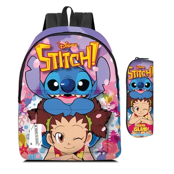 Школьные сумки Disney, Рюкзак с Рисунком Аниме, Портативный Школьный Рюкзак для Детей, Сумки для Хранения Большой Емкости, Школьные Принадлежности, Подарки