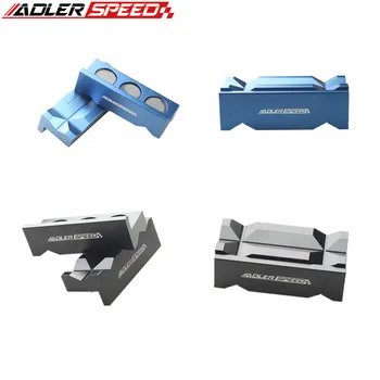 Алюминиевые тиски ADLER SPEED Защитные вставки для фитингов - с магнитной задней частью / Синий