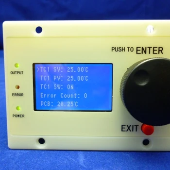 Монтируемый на панель, Термостат, Модуль контроля температуры полупроводникового охладителя