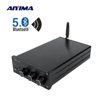AIYIMA TAS5613 Усилитель сабвуфера PCM5102A DAC Декодер 75Wx2 + 150W 2,1 Bluetooth 5,0 Усилитель звука для Домашнего Кинотеатра DIY