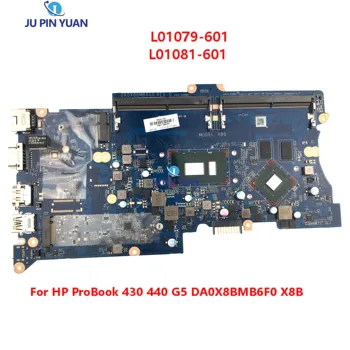L01079-601 L01081-601 Для HP ProBook 430 440 G5 Материнская плата ноутбука DA0X8BMB6F0 X8B Материнская плата L01079-001 L01081-001 Полностью протестирована