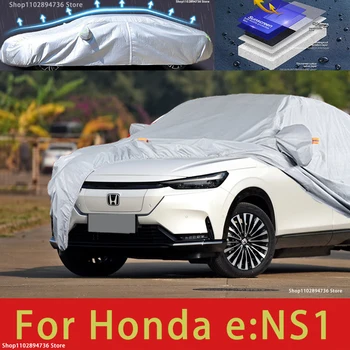 Для Honda e: NS1, наружная защита, Полные автомобильные чехлы, Снежный покров, Солнцезащитный козырек, Водонепроницаемые пылезащитные внешние автомобильные аксессуары