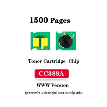 Чип тонер-картриджа CC388A версии WW для HP LaserJet P1007/P1008/M1136/1106/1108/ 1213nf/1216nfh/126nw/128 nw/226