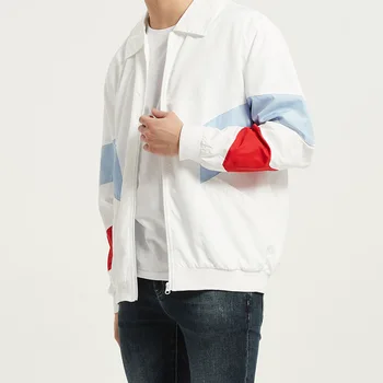 Мужская новая бейсбольная форменная куртка, Свободный трендовый топ, повседневное спортивное пальто