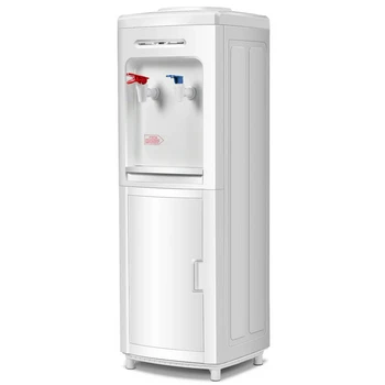 Охладитель для горячей и холодной воды с загрузкой в галлон, со шкафом для хранения