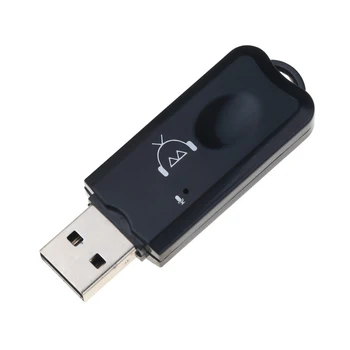 Мини-USB Bluetooth-Совместимый Стереомузыкальный приемник Беспроводной Аудиоадаптер Dongle Kit С Микрофоном Для Динамика Для телефона Автомобиля