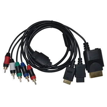 10шт 1,8 м Компонентный кабель для Wii для PS3/Xbox360 HDTV Аудио Видео AV Кабель 5RCA Шнур