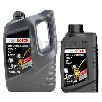 Синтетическое моторное масло BOSCH 5W40 Premium X7 1Л /4Л /5Л SN Lubricant для легковых автомобилей