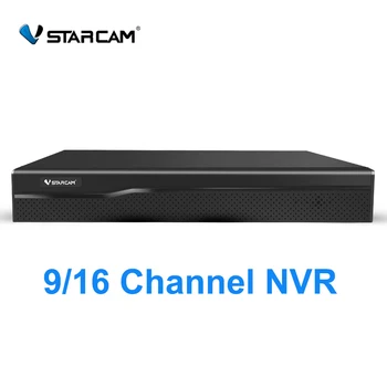 VStarcam HD NVR Рекордер 9CH 16CH Аудиовход HDMI Сетевой Видеомагнитофон для поддержки 5-мегапиксельной IP-камеры Видеонаблюдения на жестком диске емкостью 6 ТБ