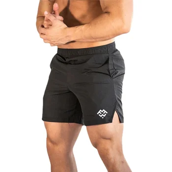 Мужские Повседневные быстросохнущие шорты для фитнеса, Летние Новые спортивные Пляжные брюки для отдыха на море