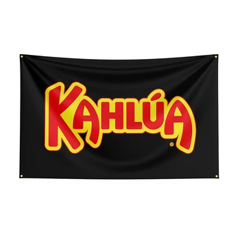 Баннер с алкогольным принтом из полиэстера размером 3x5 Kahluas Flag для декора